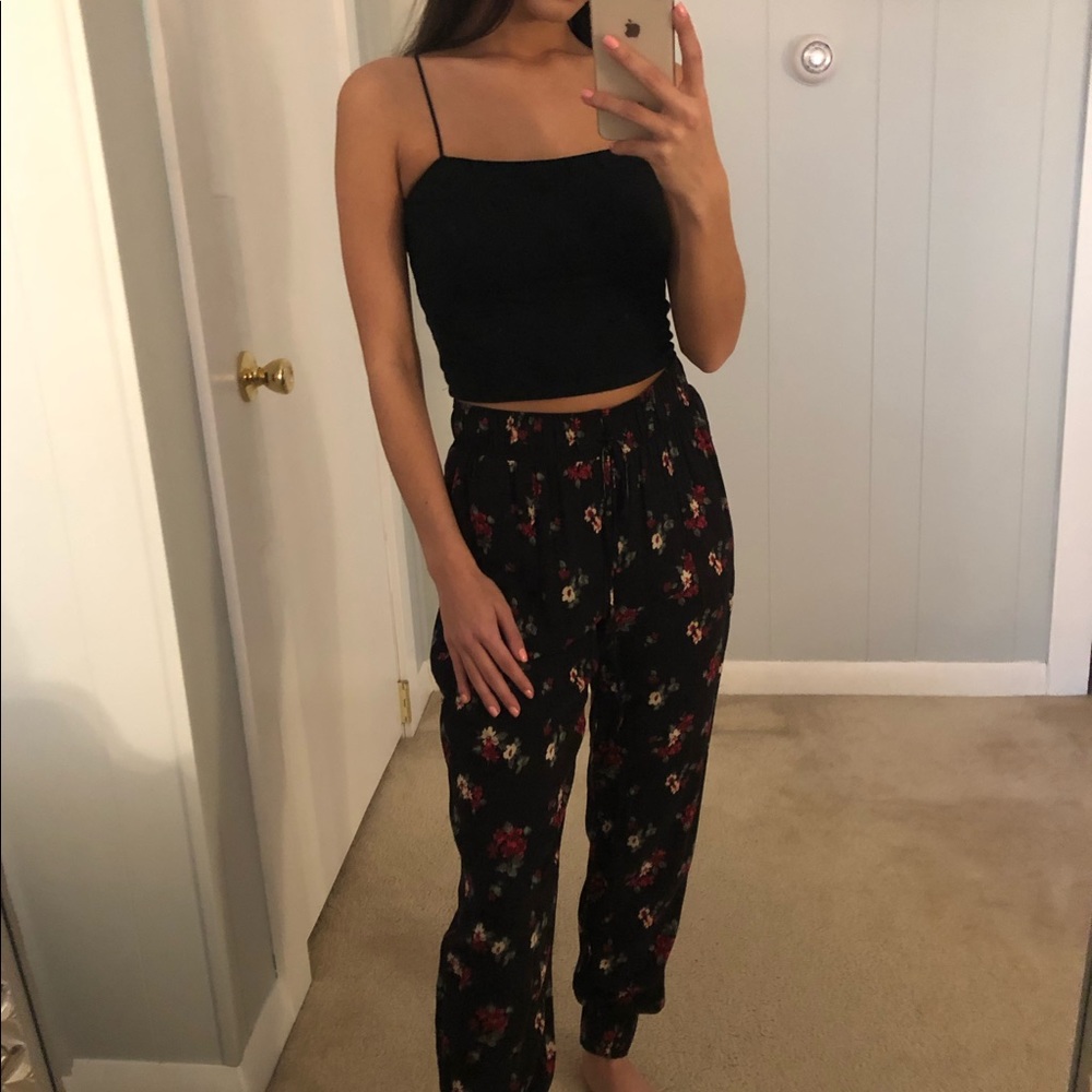 Hollister Floral Jogger Pants